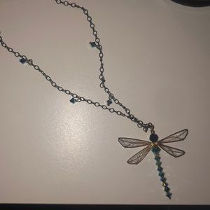 Dragonfly necklace